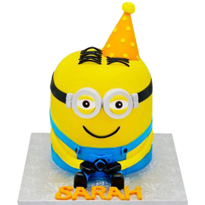 "Minion Fondant cake -4 Kgs - Click here to View more details about this Product
